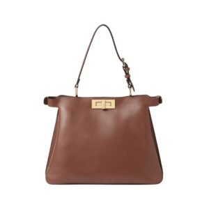 Braune Ledertasche 25.5 cm