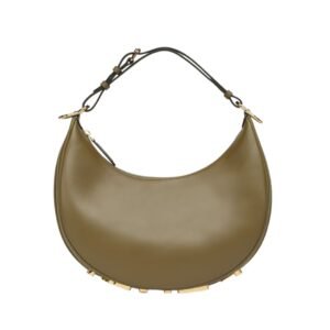 Grüne Ledertasche 24.5 cm