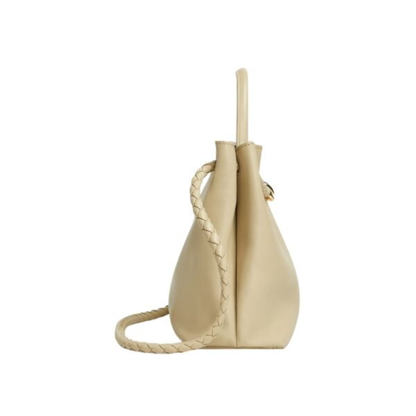 Top-Griff-Tasche aus seidigem Kalbsleder 25 cm - Image 2