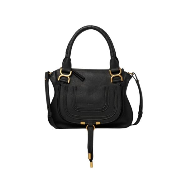 Kleine Marcie-genarbtem Leder 30 cm