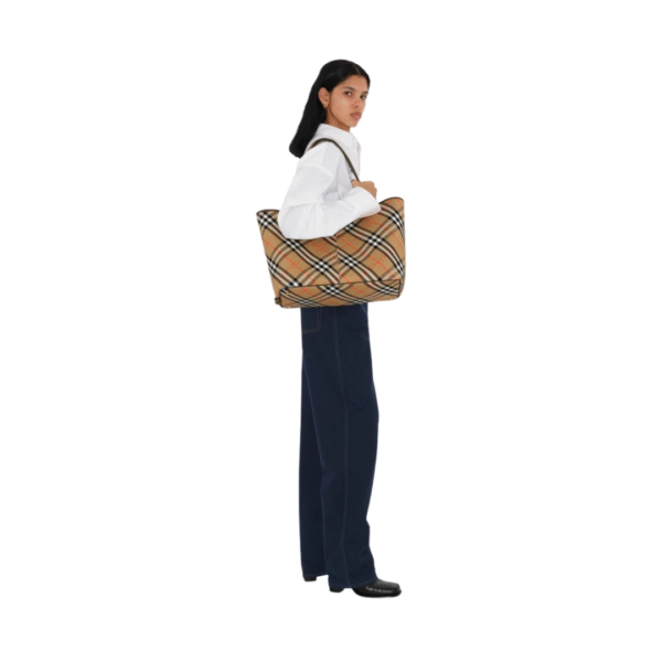 Mittelgroße Karomuster Tasche 46 cm - Image 2
