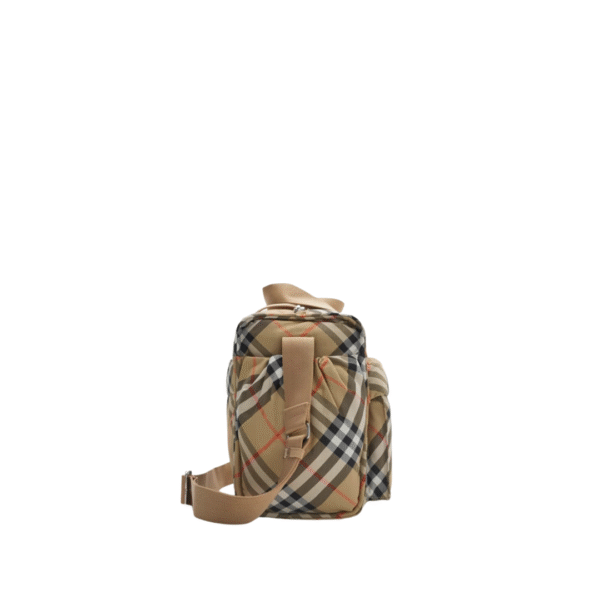 Karomuster Wickeltasche 38 cm - Image 2
