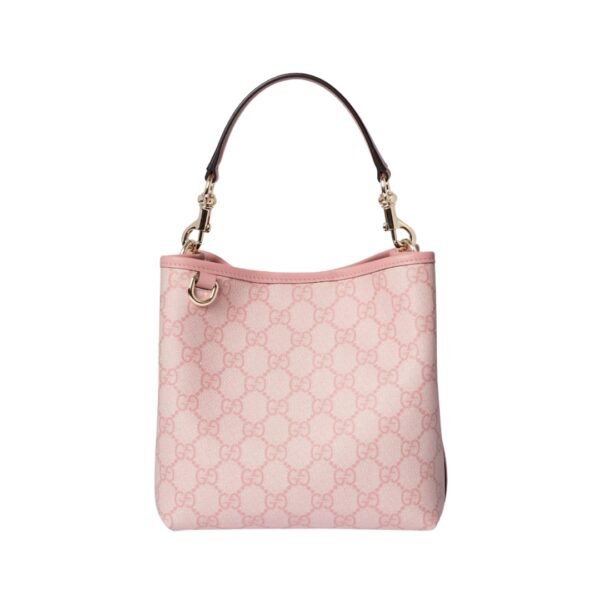 GG Emblem Mini-Beuteltasche Hellrosa 19 cm