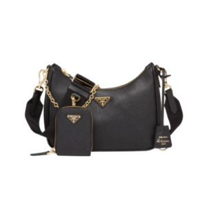 Re-Edition 2005 Saffiano Schwarz 22 cm