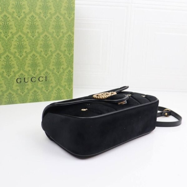 GG Marmont Mini Schwarz 22 cm - Image 3
