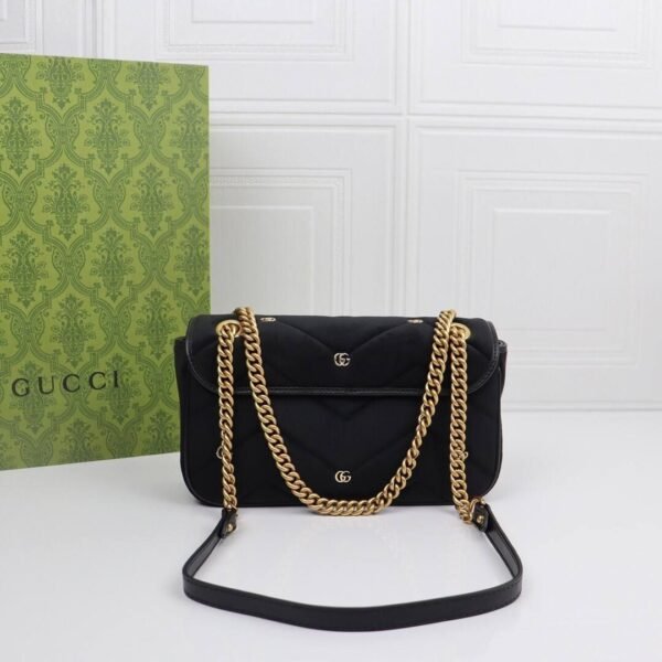 GG Marmont Mini Schwarz 22 cm - Image 5