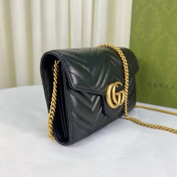 GG Marmont Matelasse Schwarz 20 cm - Image 3