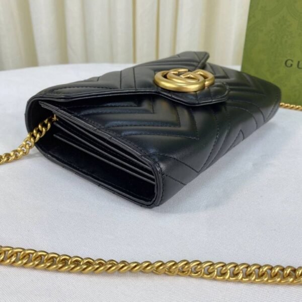 GG Marmont Matelasse Schwarz 20 cm - Image 5