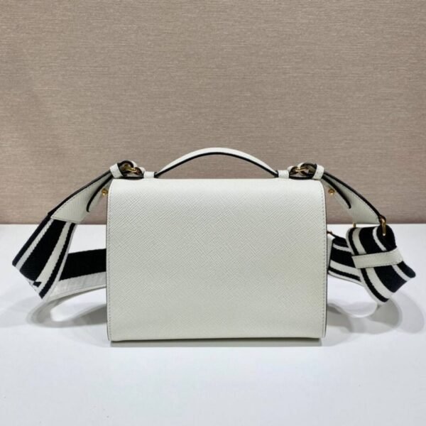 Monochrome Saffiano Weiß 21 cm - Image 3