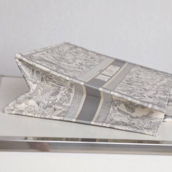 Book Tote Grau/Ecru 42 cm - Image 4