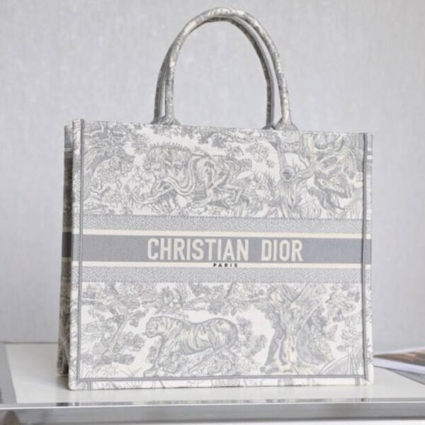 Book Tote Grau/Ecru 42 cm - Image 5