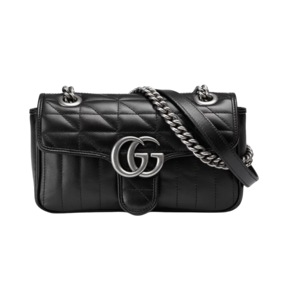 GG Marmont Schwarz/Silber 22 cm