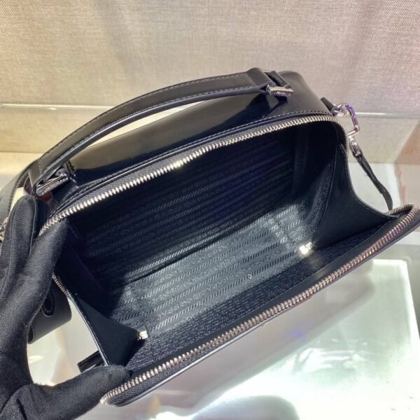 Brique Saffiano Schwarz 22 cm - Image 4