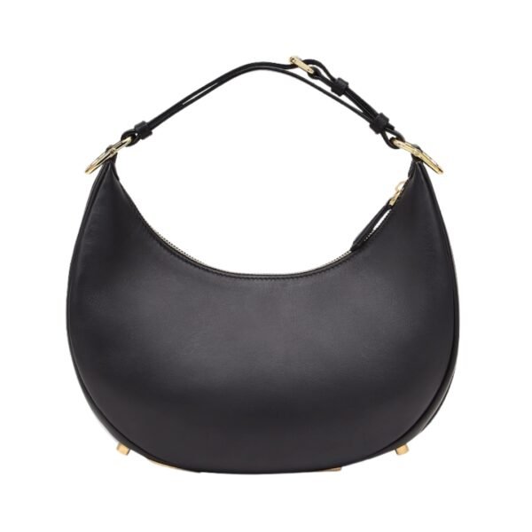 Schwarze Ledertasche 24.5 cm - Image 2