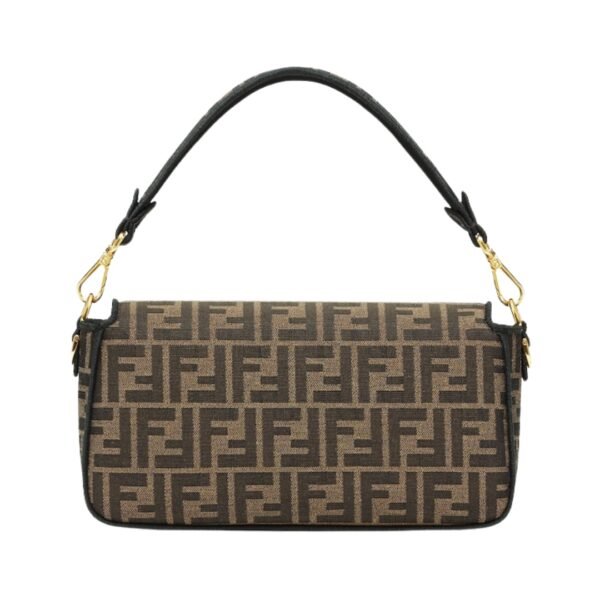 FF-Tasche aus braunem Stoff 15 cm - Image 2