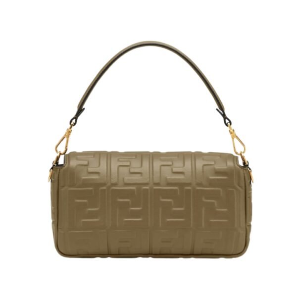 Ledertasche aus grünem Nappaleder 15 cm - Image 2