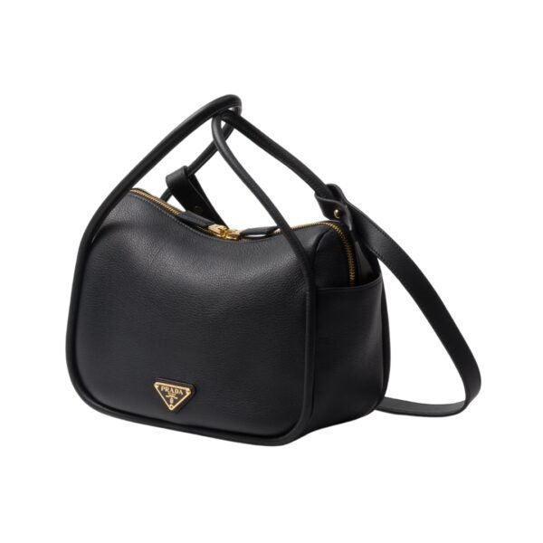 Darling Lederhandtasche in Schwarz 18 cm - Image 2