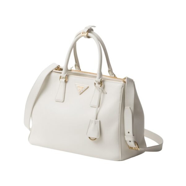 Große Galleria Ledertasche in Weiß 22.5 cm - Image 2