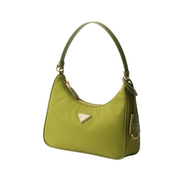 Re-Nylon- und Saffiano Efeugrün 17 cm - Image 2
