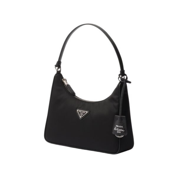 Die schwarze Re-Nylon-und Saffiano 17 cm - Image 2