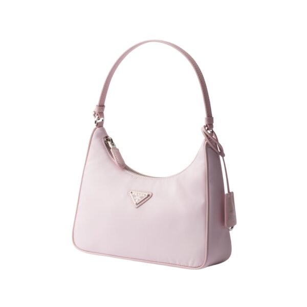 Re-Nylon-und Saffiano in Alabasterrosa 17 cm - Image 2