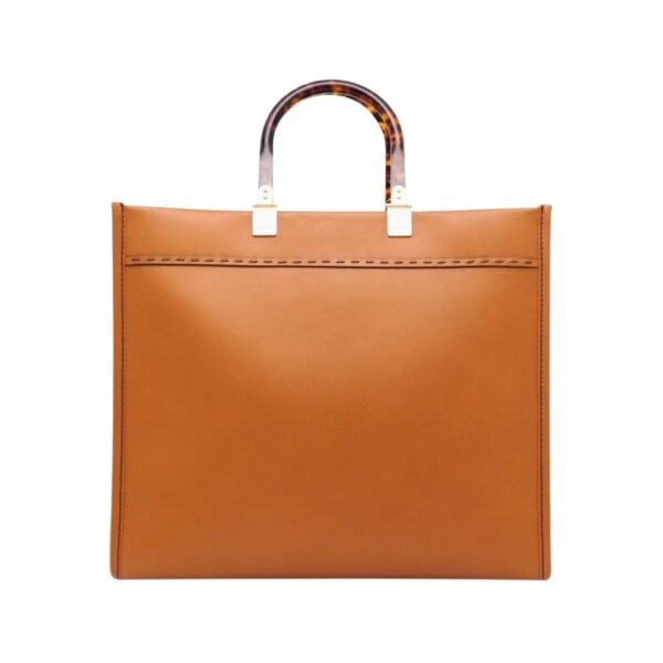 Braune Kalbsledertasche 31 cm - Image 2
