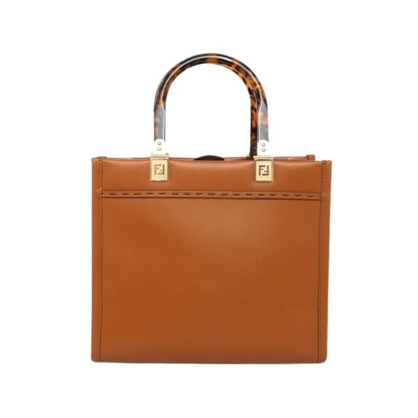 Braune Kalbsledertasche 22 cm - Image 2