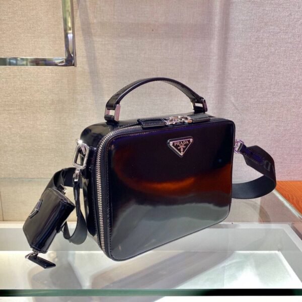 Brique Saffiano Schwarz 22 cm - Image 6