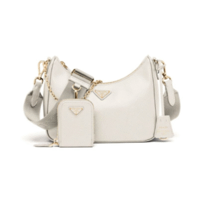 Re-Edition 2005 Saffiano Weiß 22 cm