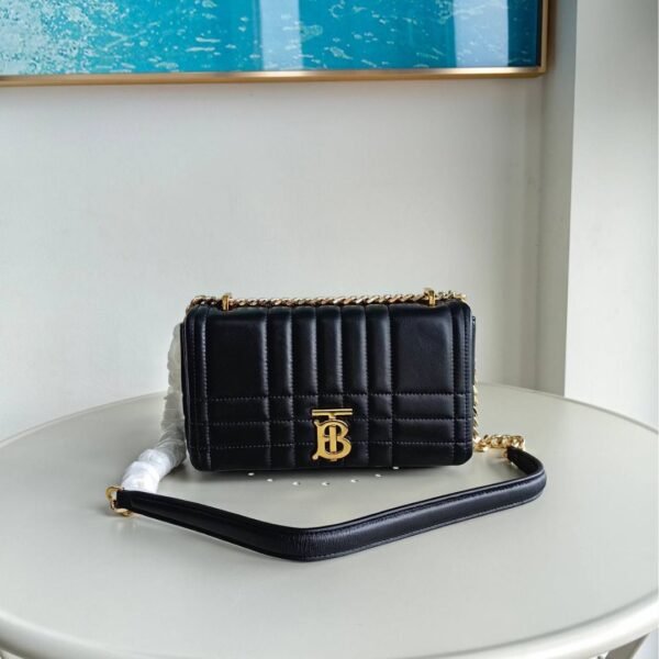 Ladies Lola Geldbörse mit Riemen Schwarz 23 cm - Image 2