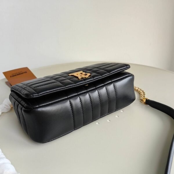 Ladies Lola Geldbörse mit Riemen Schwarz 23 cm - Image 3