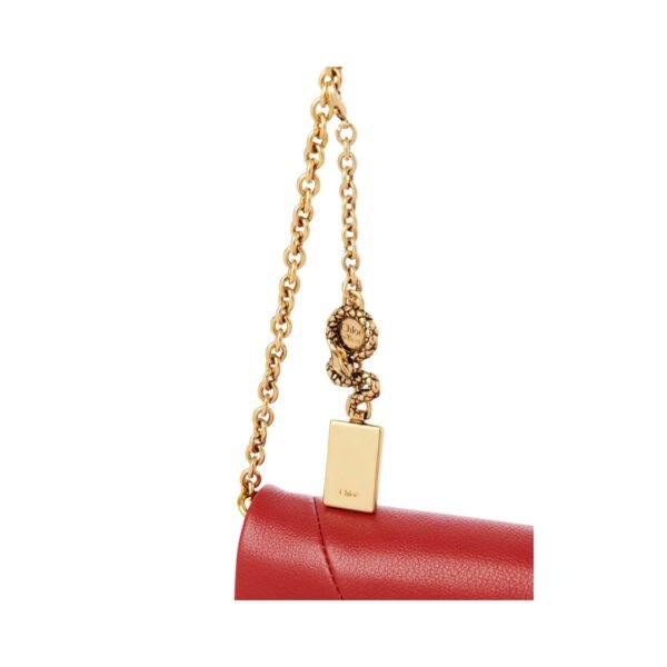 Brieftasche mit Kettenriemen und Überschlag 20 cm - Image 3