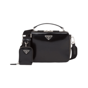 Brique Saffiano Schwarz 22 cm