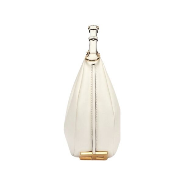 Weiße Ledertasche 24.5 cm - Image 3