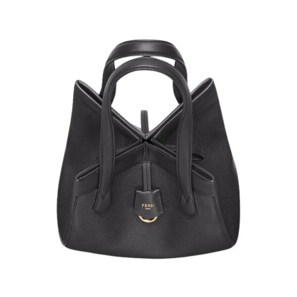Umwandelbare Ledertasche in Schwarz 27 cm - Image 3