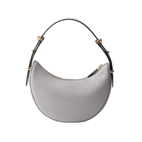 Arqué kleine Ledertasche Granitgrau 18.5cm - Image 3