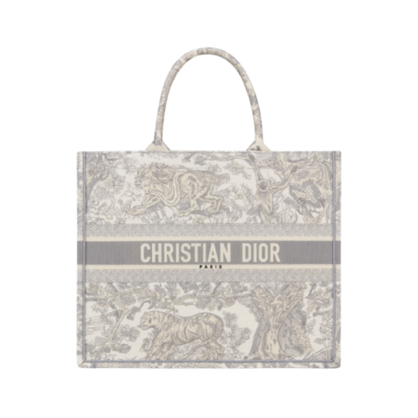 Book Tote Grau/Ecru 42 cm