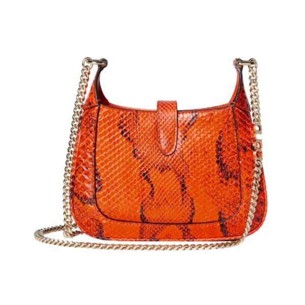 Das orangefarbene Pythonleder 19.5 cm - Image 3