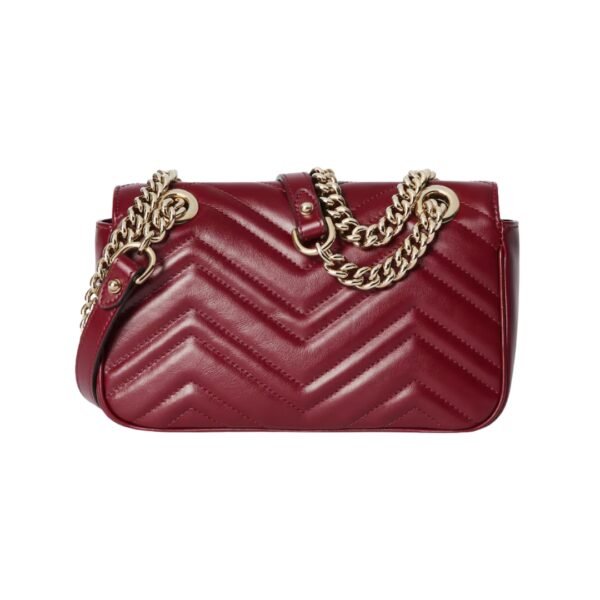 GG Marmont Mini-Schultertasche Gucci Rot 22 cm - Image 3