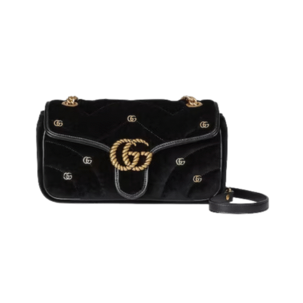 GG Marmont Mini Schwarz 22 cm