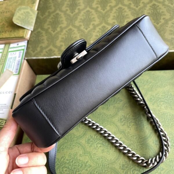 GG Marmont Schwarz/Silber 22 cm - Image 4