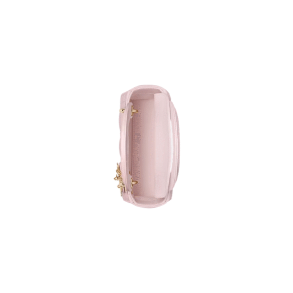 Blush roze lamsleer met Cannage-motief 20cm - Image 4