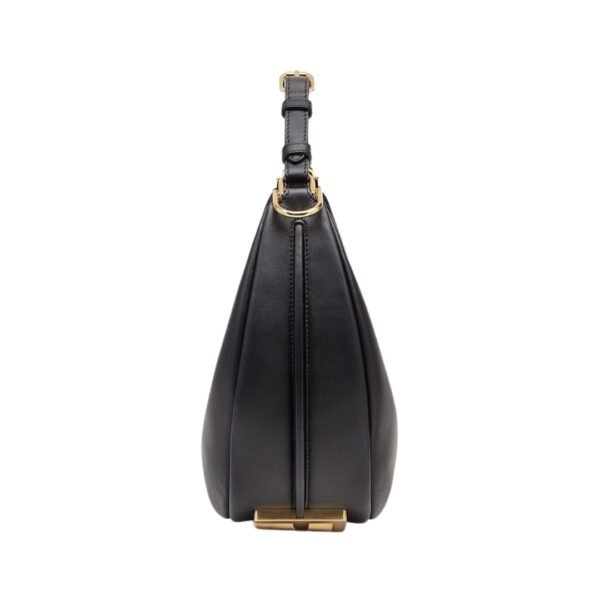 Schwarze Ledertasche 24.5 cm - Image 4