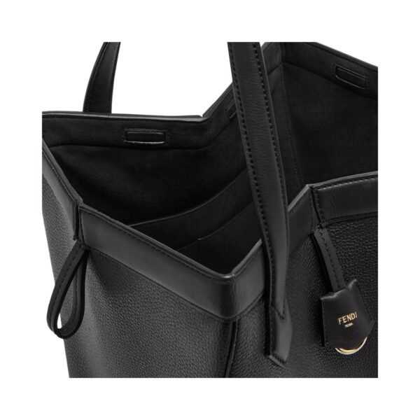 Umwandelbare Ledertasche in Schwarz 27 cm - Image 4