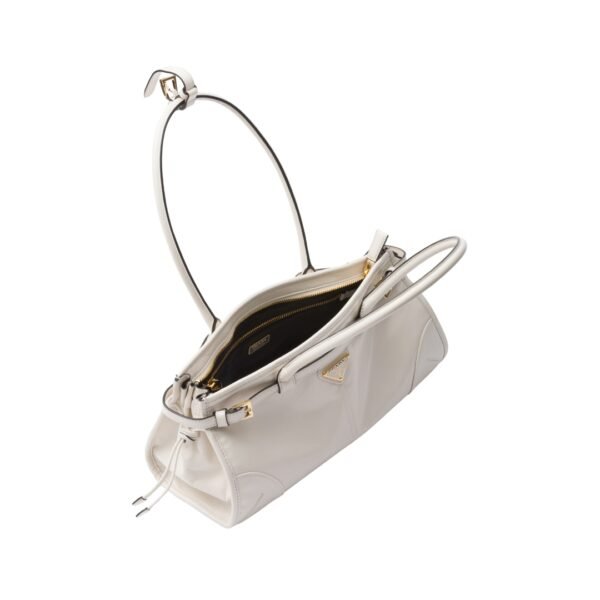 Mittelgroße Lederhandtasche mit Griff 12.5 cm - Image 4