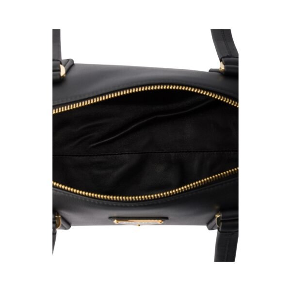 Mittelgroße Lederhandtasche mit Griff 12.5 cm - Image 4