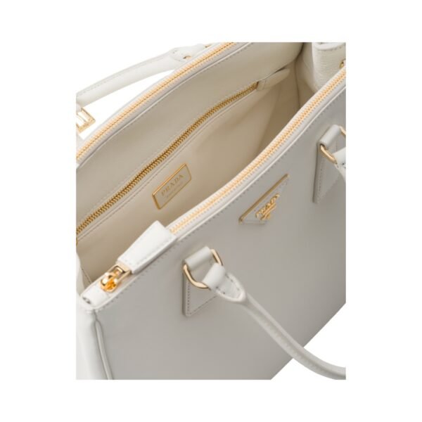 Große Galleria Ledertasche in Weiß 22.5 cm - Image 4