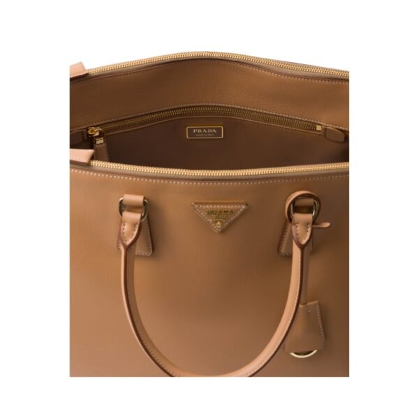 Extra-große Galleria Ledertasche in Natur 22.5 cm - Image 4