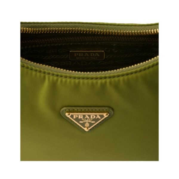 Re-Nylon- und Saffiano Efeugrün 17 cm - Image 4
