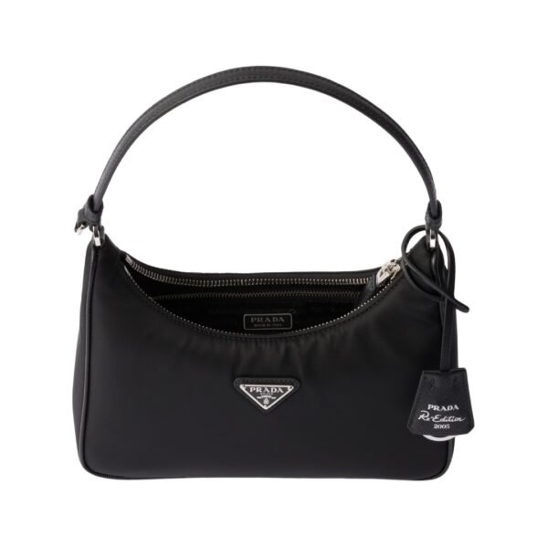 Die schwarze Re-Nylon-und Saffiano 17 cm - Image 4